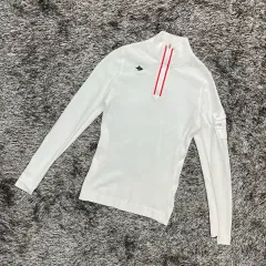 パーリーゲイツ レディース ゴルフ ハーフネック 長袖 メッシュ Tシャツ (0)