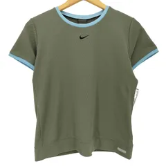 ナイキ NIKE DRY FIT センタースウッシュ エステル バックポケット クルーネックTシャツ メンズ JPN：S 