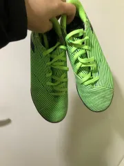 アディダス ネメシス 19 4 サッカーシューズ ライム/ブルー 220