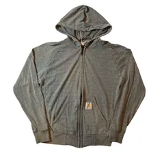 carhartt  zip  sweat Parker gray sizeＳ/ カーハート ジップ スウェット パーカー　【E339】