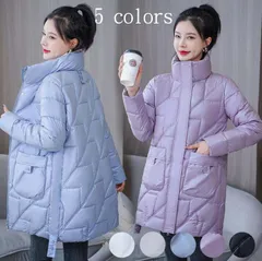 中綿ジャケット ダウンジャケット ダウンコート ダウン 秋冬 コート 中綿コート 厚手 シンプル レディース 韓国風 あったか ブルゾン 大人