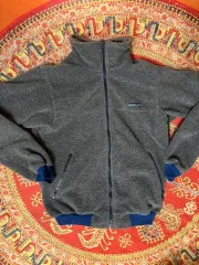 90s アメリカ製 patagonia Synchilla フリース フル ジップアップ ジャケット