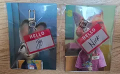 ズートピア２ ニック＆ジュディ アクリルキーホルダー 2種セット