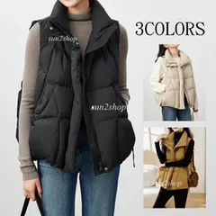 【送料無料】レディース ダウンコート ベスト 中綿ジャケット ダウンジャケット 防寒着 コート 大人 着痩せ 体型カバー あったか きれいめ