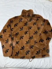 アディダスモノグラムファージャケット