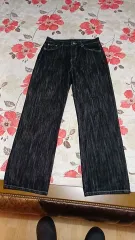 デイ ワイド ブラック パンツ 31 インチ 丈 110