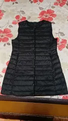 モスティーマム ダウン ロング 軽量 ベスト 105 レディース 88 バスト 52 丈 83