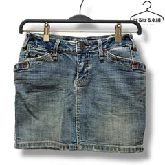 セシルマクビーjeans／平成ギャル／y2k／古着／デニムスカート／ミニ／ショート丈／S