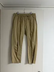 カーキ色 コットン パンツ L