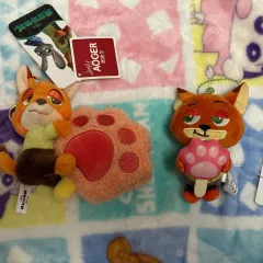 ズートピア ニック ぬいぐるみ キーホルダー まとめ売り