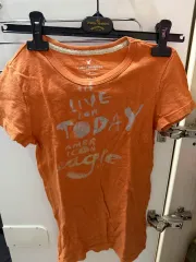 アメリカンイーグル オレンジ 半袖 Tシャツ XS