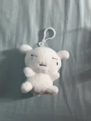 クレヨンしんちゃん シロ ファー キーホルダー 正規品 新品 クレヨンしんちゃん