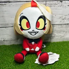 株式会社パレード   ハズビン・ホテルへようこそ   おすわりぬいぐるみ ラウンドワン限定   チャーリー  新品　未使用　タグ付き