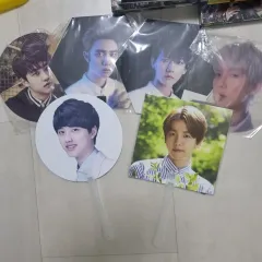 EXO ベクヒョン ディオ(D.O.・ギョンス) うちわ セット