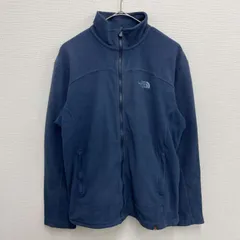THE NORTH FACE フリースジャケット フルジップ ネイビー【メンズM】