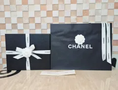 デパート正規品 CHANEL ボックス＋お買い物バッグ＋カメリア＋リボン＋バインダー リフィル＋BOOK booklet フール 構成品 CHANEL