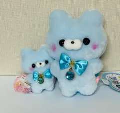 ス dikutipっとっとっさん キーホルダー人形 クマ セット (スカイ)