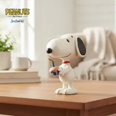 スヌーピー バースデー ミニ 7.6cm | ジムショア ピーナッツ グッズ フィギュア 人形 置物 彫刻 Jim Shore 正規輸入品