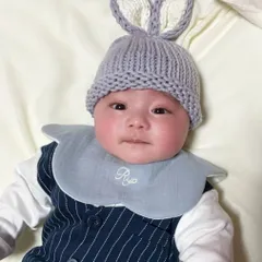 [100枚突破 .ᐟ.ᐟ] 360° もくもく 名入れ刺繍スタイ