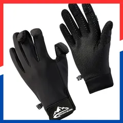 【在庫処分】人間工学設計 滑り止め スマホ対応 防水 指出し 半指 釣り手袋 防寒グローブ アウトドアグローブ フィッシンググローブ 自転車 防寒手袋 サイクリング メンズ バイク 防寒 海釣 手袋 川釣 釣り 男女兼用