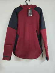 UNDER ARMOUR アンダーアーマー フード ジップアップ バーガンディ/ブラック M