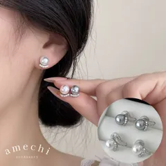 イヤリング 痛くない 40代 50代 ジルコニア パール 真珠 ノンホール ピアス見え シルバー クリップ シリコンカバー 小ぶり 小さめ 30代 レディース E25-057 E25-058