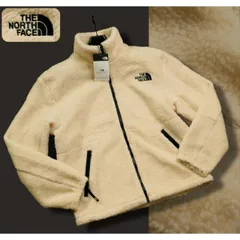 新品正規 ノースフェイス ホワイトレーベル 防風裏地付き LINING SHERPA3 ボアフリース ジャケット メンズXL クリーム(CRE)
