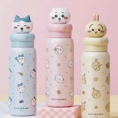 クレヨンしんちゃん 水筒 タンブラー 紫 うさぎ 韓国限定 - メルカリ