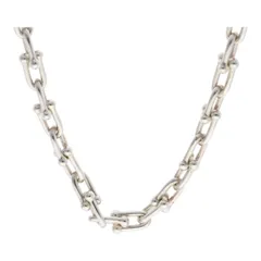 【中古】 Tiffany ＆ Co. ティファニー ハードウェア リンク ネックレス ネックレス・ペンダント スモール リンク 60153093 ティファニー　SV925　スモール　チェーン　ハードウェア　ネックレス 25002451 LI