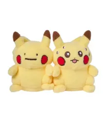 ぷにぷにメタモン Haru ピカチュウぬいぐるみ メタモンは変身中