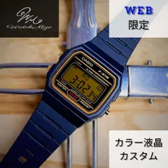 🌟新品未使用🌟 CASIO チプカシ F-91WG-9QJH　『グレー液晶』カスタム【WEB限定モデル】