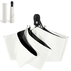 レディース メンズ かわいい 収納ポーチ付き 晴雨兼用 携帯便利 通勤通学 コンパクト 耐風頑丈 肌を守る 紫外線遮断 折りたたみ 熱中症対策 旅行 遮光 遮熱 完全遮光 UVカット率99.9% 折り畳み傘 軽量 プレゼント 自動開閉 ワンタッチ 折り畳み日傘