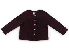 【プチバトー/PETITBATEAU】カーディガン 95サイズ 女の子【子供服・ベビー服】（2018555）