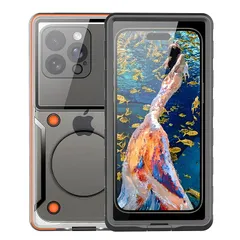 スマホ 防水 ケース 海 お風呂 IPX8 プール 水中撮影 スマホ防水ケース ぼうすい アイフォン スマフォ すまほ アイホン 携帯 けいたい 顔認証 首かけ 海水浴 水泳 潜水 温泉 最大6.9インチスマホに対応 iPhone 15 14 plus p 1