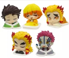 鬼滅の刃 おねむたん フィギュア 5種セット 猗窩座 新十郎 煉獄 善逸 セット