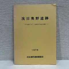 沈目奥野遺跡 1975年 古墳時代住所