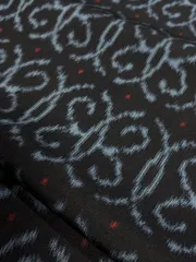 M391 正絹 アンティーク 単衣紬 洗い張り ハギレ 黒系 ハンドメイド 限定