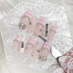 ネイルチップ ┋ オタクネイル ┋ 推しネイル ┋ ピンクネイル ┋ ツイードネイル ┋ 大人かわいい ┋ スナ系 ┋ 地雷系 ┋ 量産型 ┋ ちゅるんネイル ┋ Mignon Nail ┋ キラキラネイル ┋ 生誕祭 ┋ 歌い手 ┋ 韓国ネイル ┋ ワンホン