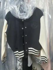 ほぼ新品 ブラック / ホワイト / ピンク CHECK ジャケット