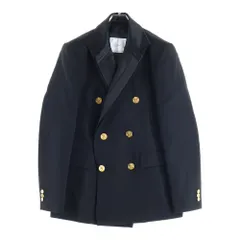Sacai (サカイ) Double Faced Silk Cotton Jacket 26-040001M ダブルフェイス シルク コットン ジャケット アウター ブラックのサムネイル