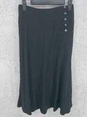 ◇ Spick&Span スピック＆スパン ロング フレア スカート 36 ブラック *  【1002797481290】