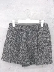 ◇ Spick&Span スピック＆スパン ショート パンツ 36 ブラック ホワイト *  【1002797481177】