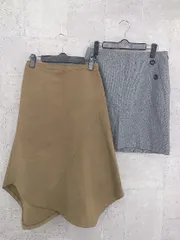 ◇ INDIVI インディヴィ まとめ　2点　サイズ　38&40 スカート *  【1002797511591】