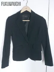 ◇ UNITED ARROWS green label relaxing グリーンレーベルリラクシング シングル テーラード ジャケット 36 ブラック *  【1002798734852】