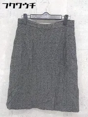 ◇ UNTITLED アンタイトル 膝丈 タイト スカート サイズ2 グレー系 レディース 【中古】 【1002798457645】