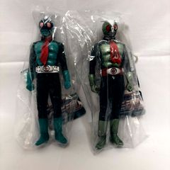 レジェンドライダーシリーズ 仮面ライダー新1号・2号ソフビ 多少の 