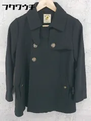 ■ Ray BEAMS レイ ビームス 長袖 コート ブラック レディース 【中古】 【1002798897151】