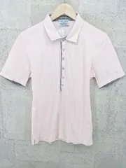 ◇ NICOLE CLUB FOR MEN ニコルクラブフォーメン 半袖 ポロシャツ 48 ピンク # 1002799190442 【中古】 【1002799190442】