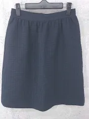◇ BARNEYS NEWYORK バーニーズニューヨーク 膝丈 タイト スカート 38 ネイビー * 1002799257008 【中古】 【1002799257008】のサムネイル