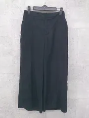 ◇ LAUTREAMONT ロートレアモン クロップド ワイド パンツ 36 ブラック系 *  【1002799301565】